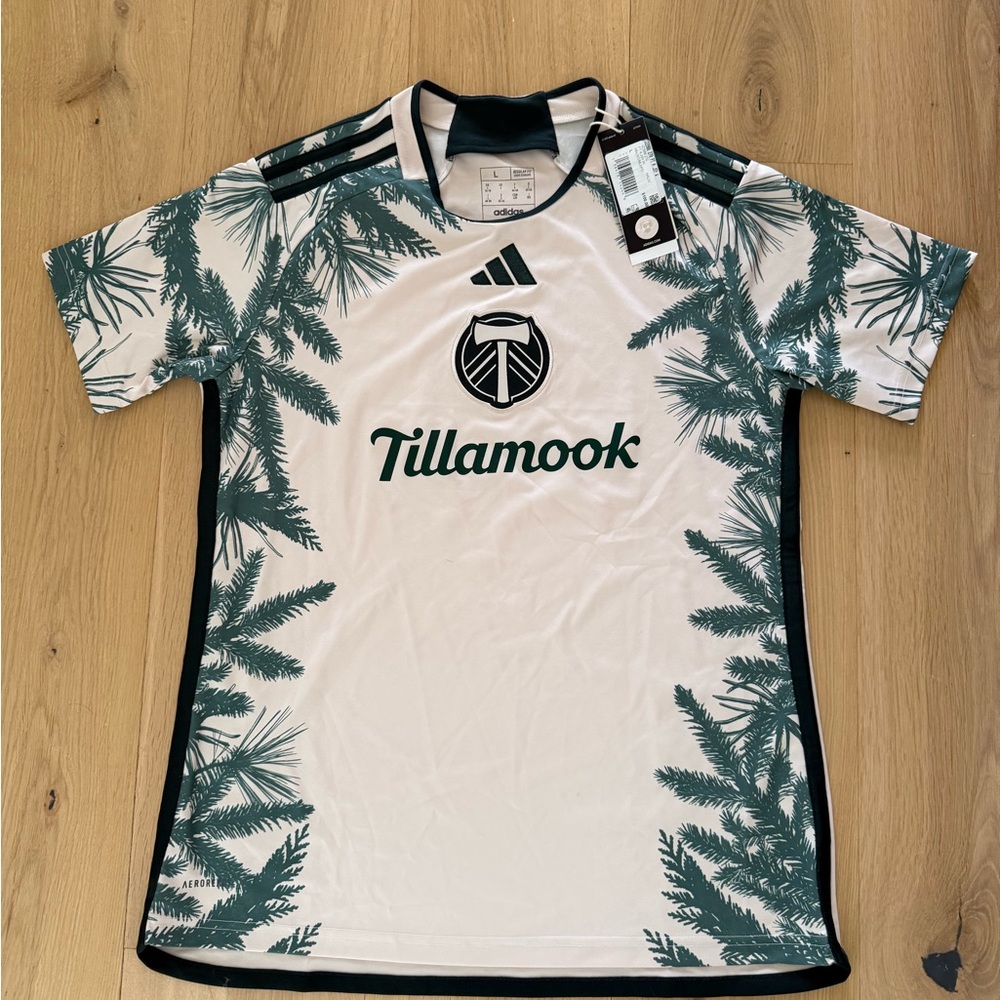 Portland Timbers Away Jersey. Size large 
Adidas Tillamook Graphic Soccer Jersey